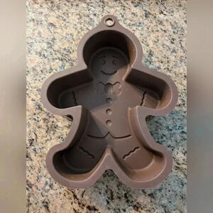Gingerbread Man Silicone Baking Mold